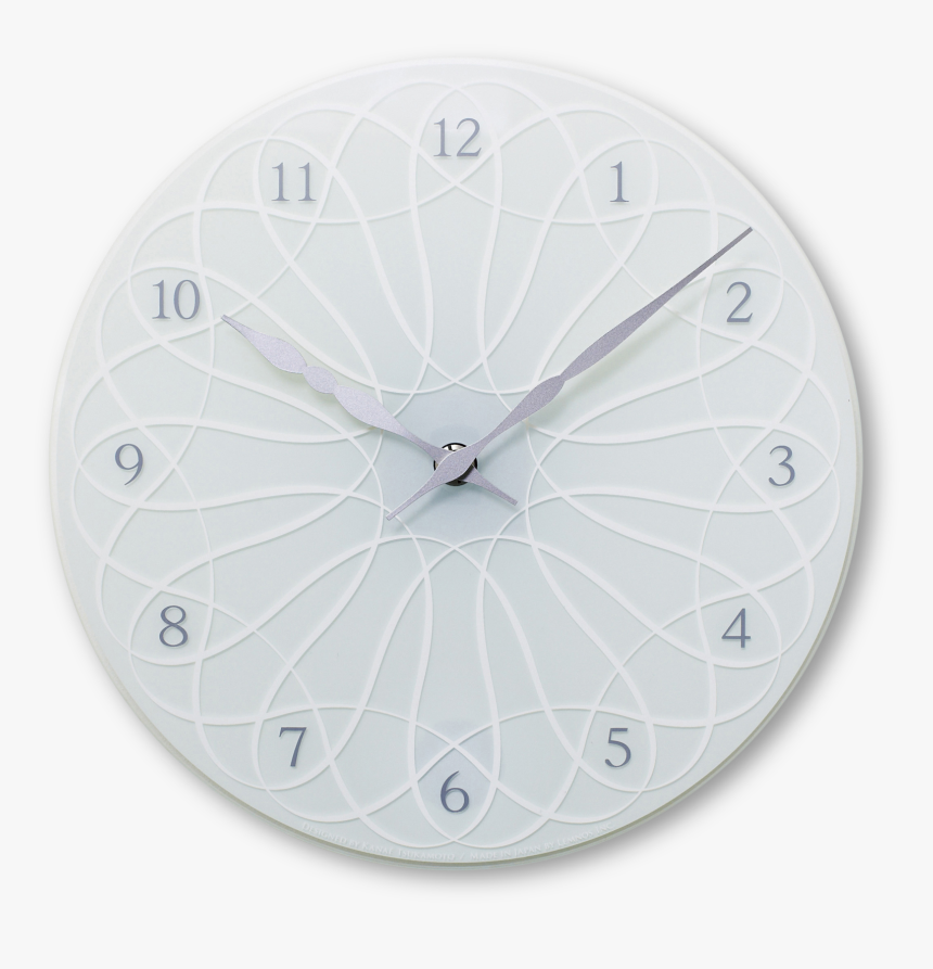 Arabesque-white - Wall Clock, HD Png Download