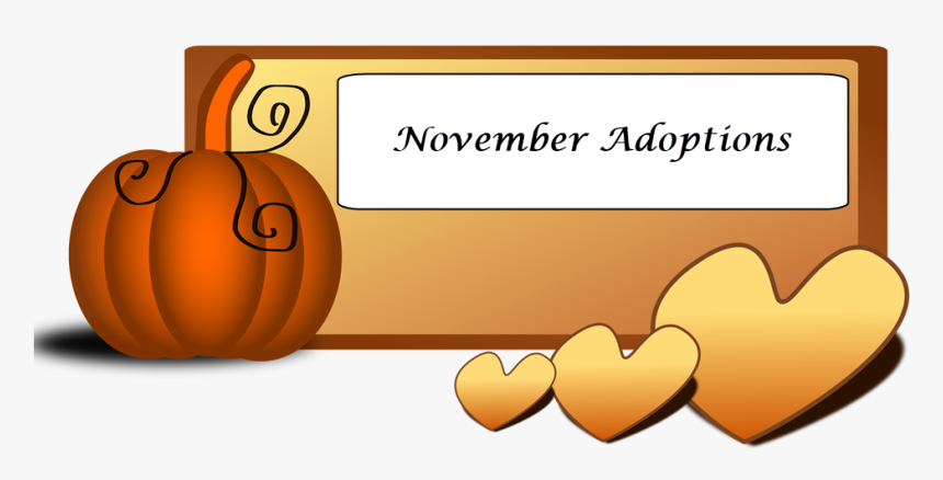 Transparent Orange Heart Png - Pumpkin Fall Clipart Free, Png Download