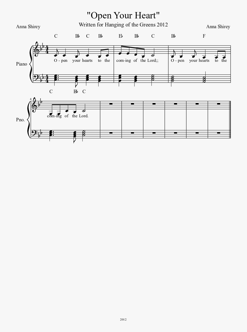 Partitura Tres I Tres, HD Png Download