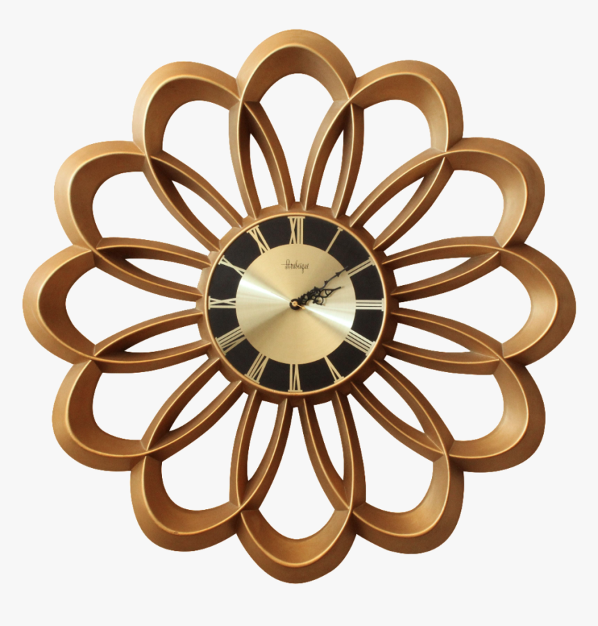 Burwood Atomic Arabesque Wall Clock - Arabesque Clock, HD Png Download