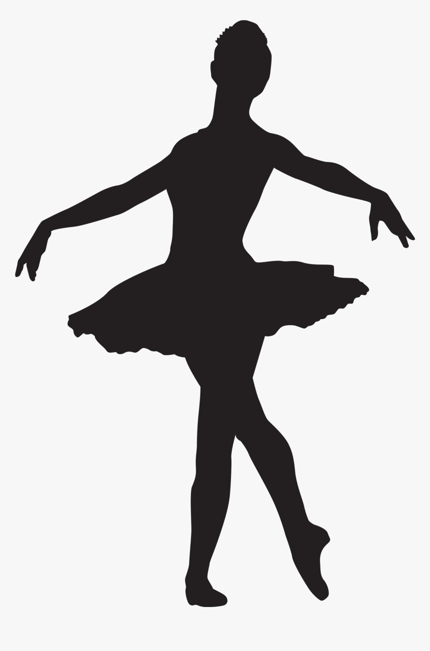 Ballet Dancer Silhouette - Silhouette Danse Classique, HD Png Download