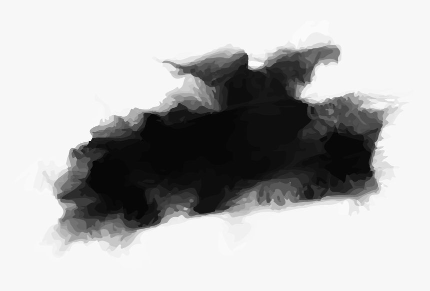 Ink Brush Pen - Black Brush Effect Png Download, Transparent Png