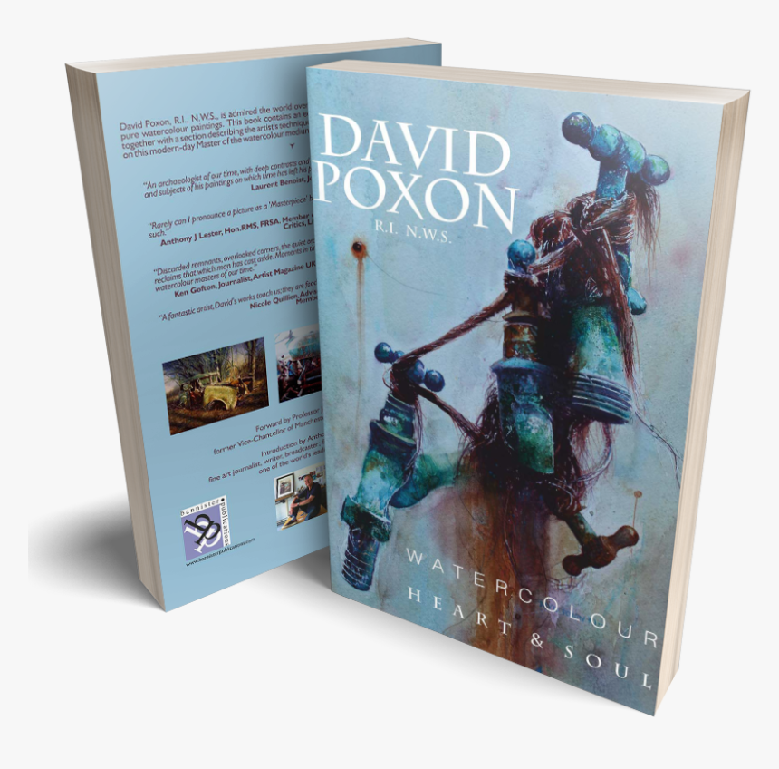 Watercolour Heart And Soul Book - David Poxton Watercolour, HD Png Download