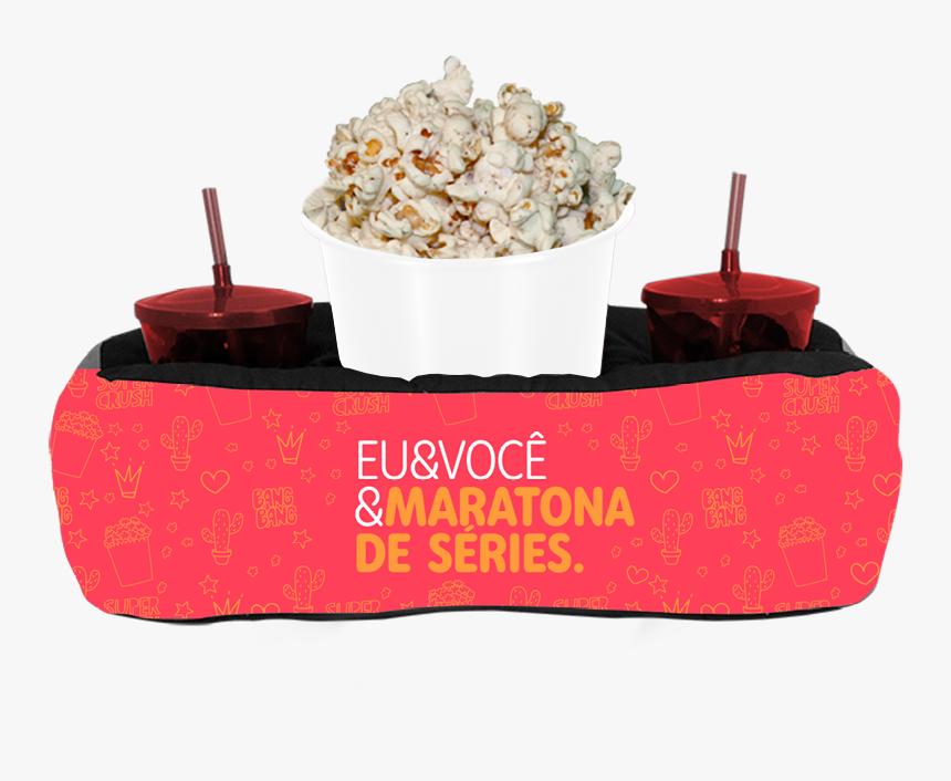 Almofada Porta Pipoca Eu Voce E Pipoca - Almofada Porta Pipoca Namorados, HD Png Download