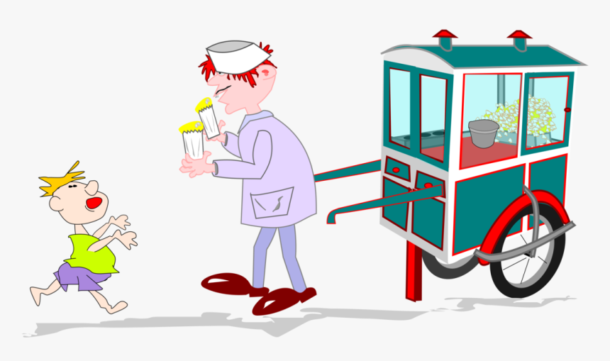 Human Behavior,art,area - Carrinho De Pipoca Em Png, Transparent Png