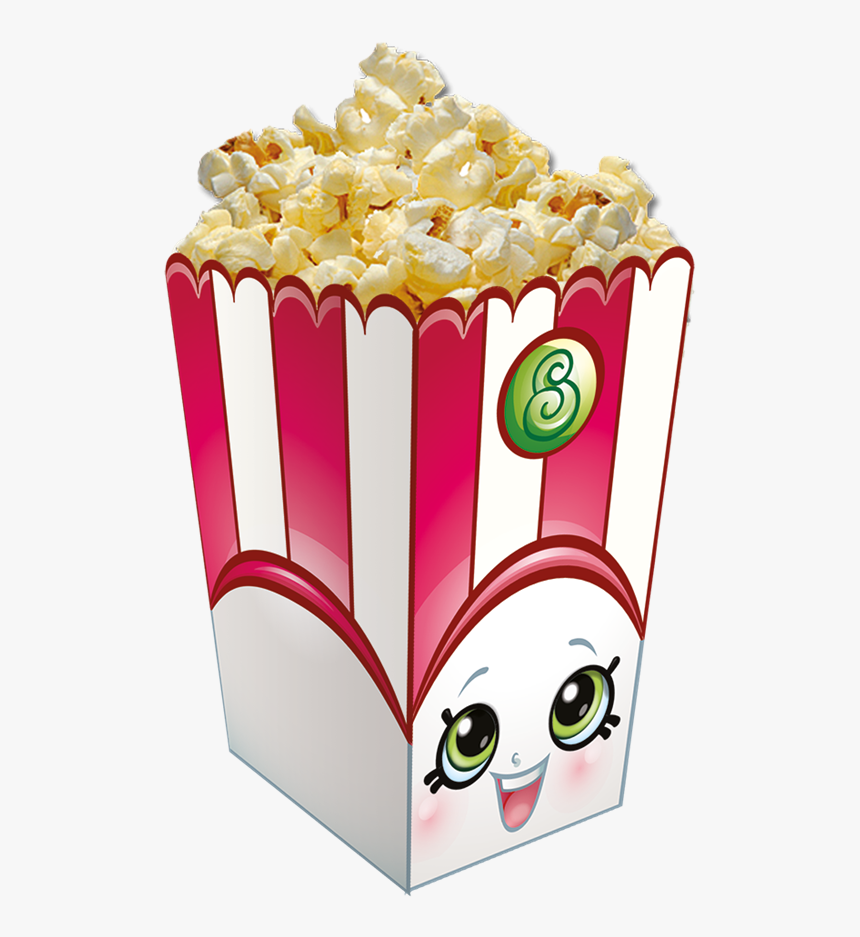 Caixa Para Pipoca Shopkins - Pipoca De São João, HD Png Download