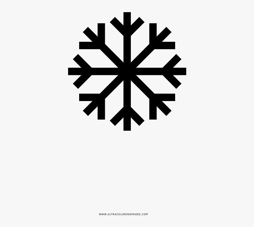 Clip Art Desenho Floco De Neve - Flake Icon, HD Png Download