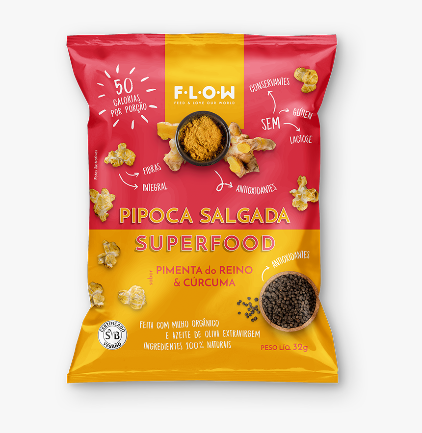 Pipoca Flow, HD Png Download