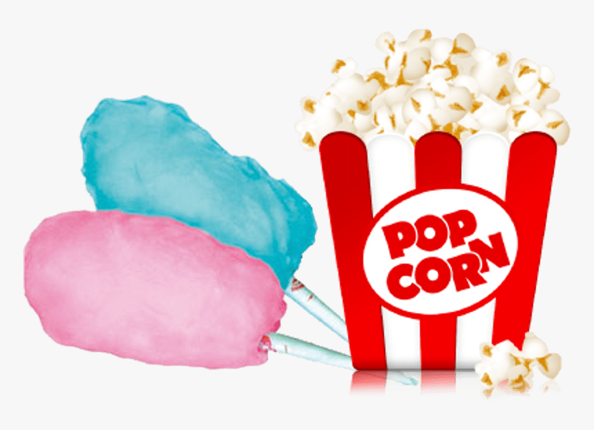 Clip Art Pipoca E Algod O - Pipoca E Algodão Doce, HD Png Download
