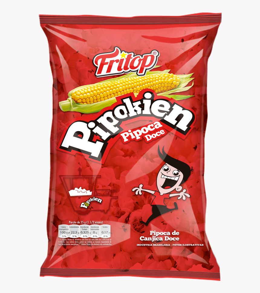 Pipoca Doce Fritop 80g, HD Png Download