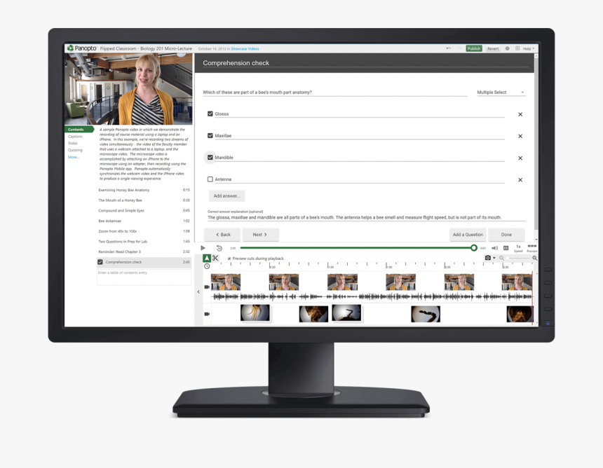 Computer Monitor, HD Png Download