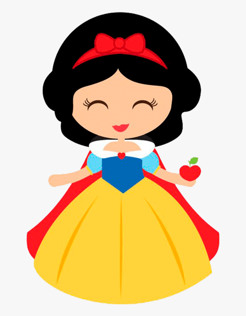 Branca De Neve Clip Art Transparente - Branca De Neve Cute Png, Png Download