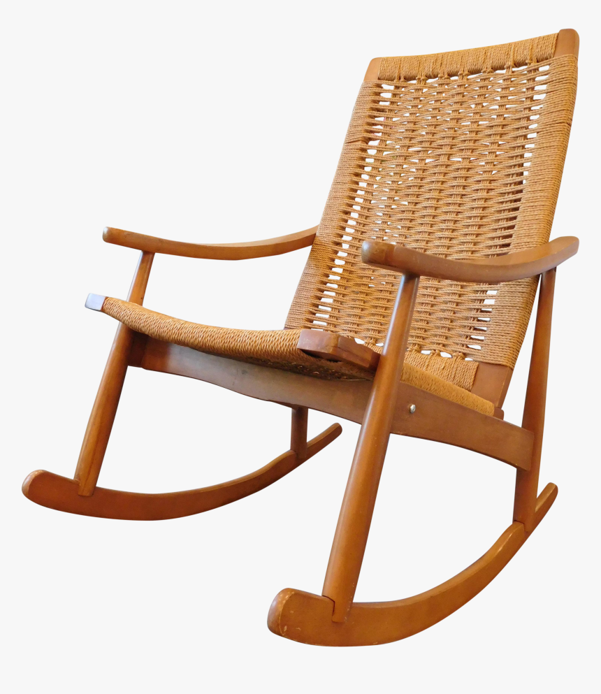 Transparent Rocking Chair Clipart Black And White - Hans Wegner Style Rocking Chair, HD Png Download