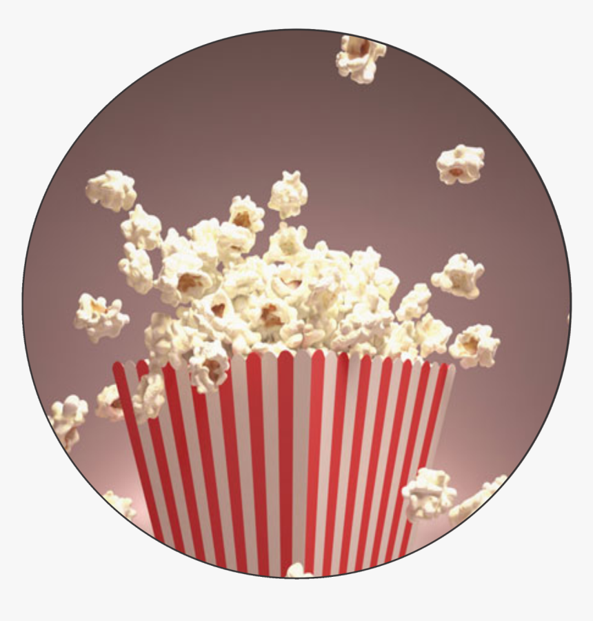 Transparent Pipoca Png - Popcorn Flying, Png Download