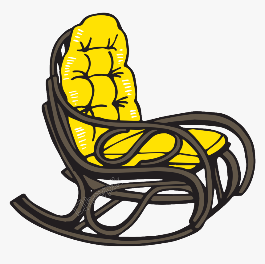 Vector Chair Rocking - Rocking Chair, HD Png Download