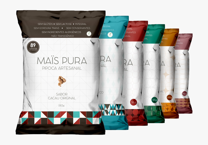 Mais Pura Pipoca Artesanal, HD Png Download