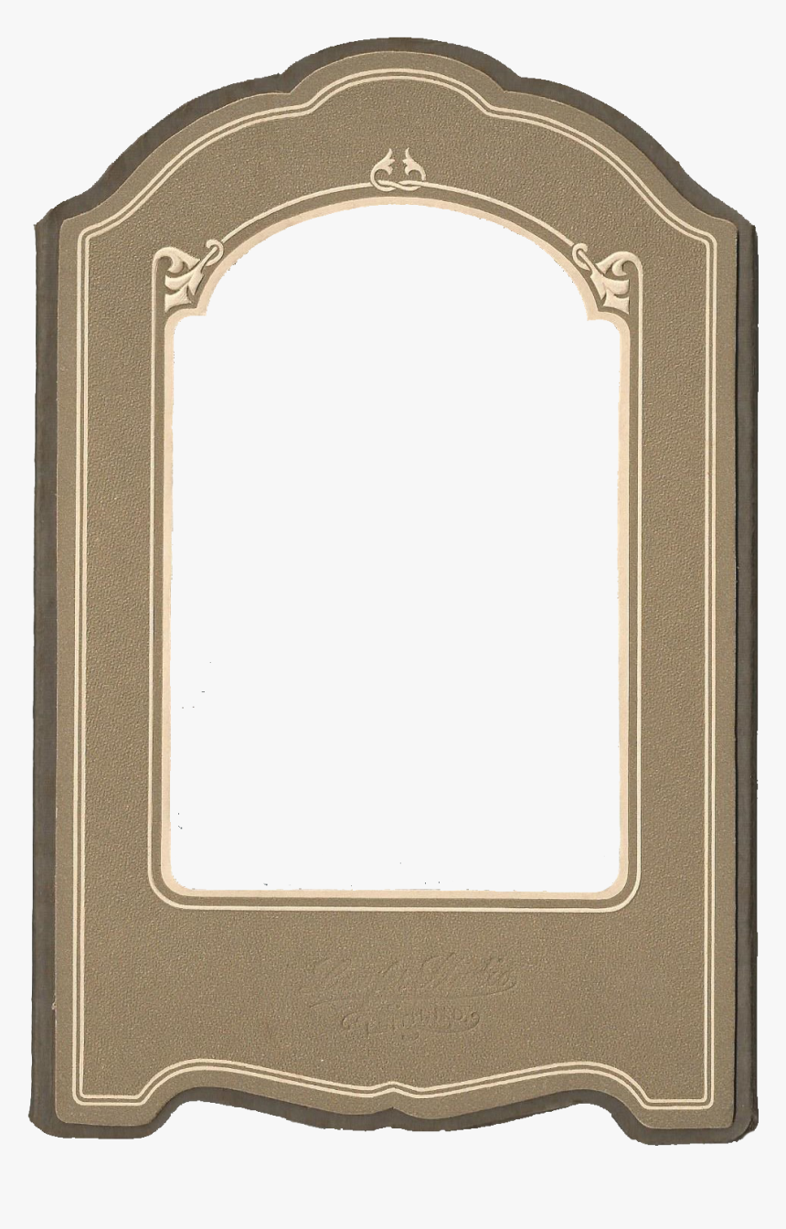 Vintage Photo Frame Mat - Wood, HD Png Download