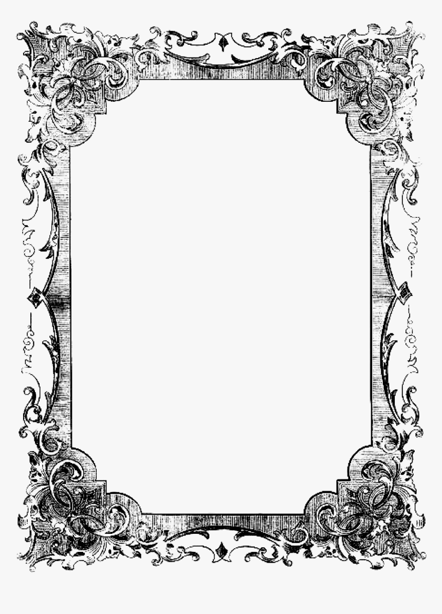 Frames Be Bound Jane - Border Design, HD Png Download