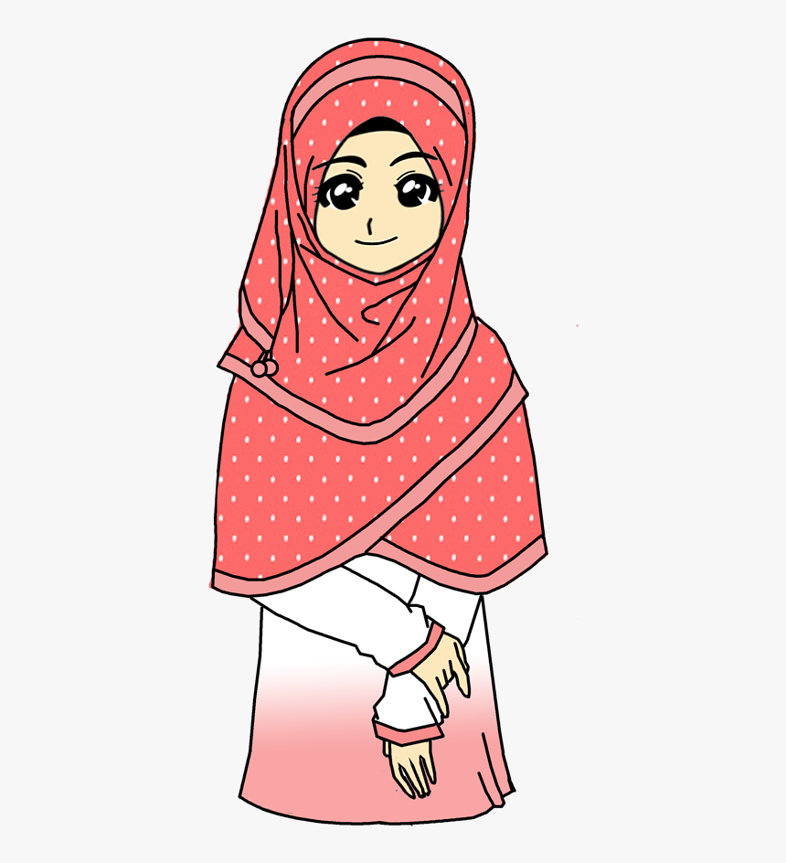 Thumb Image - Drawing Muslim Hijab, HD Png Download