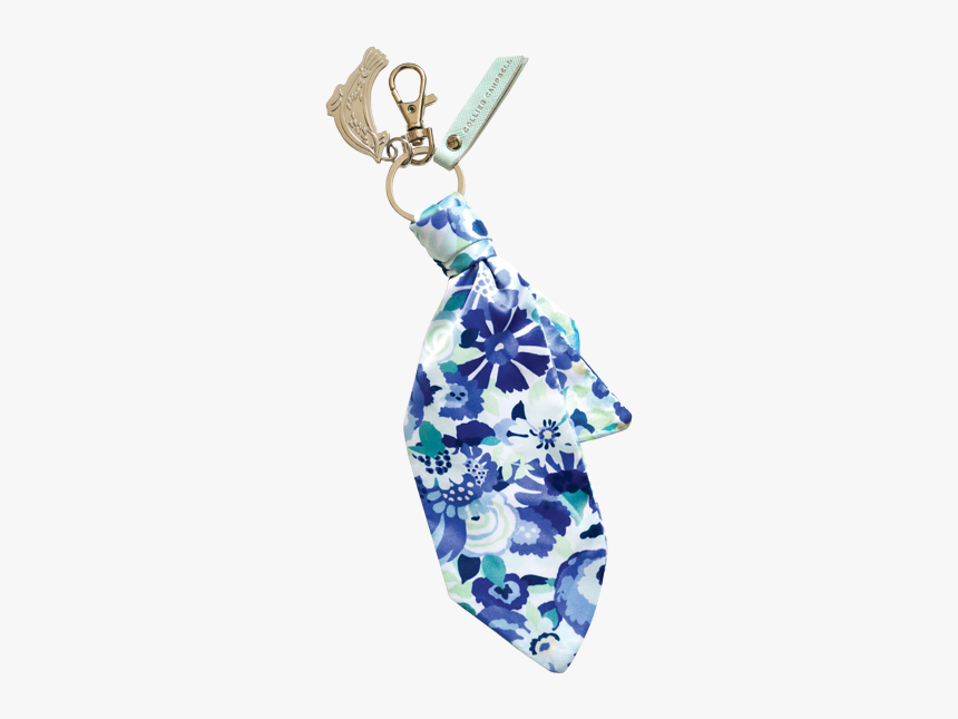 Spring Floral A5 Notebook 
 Title Spring Floral A5 - Látková Klíčenka Portico Designs Bleu Floral, HD Png Download