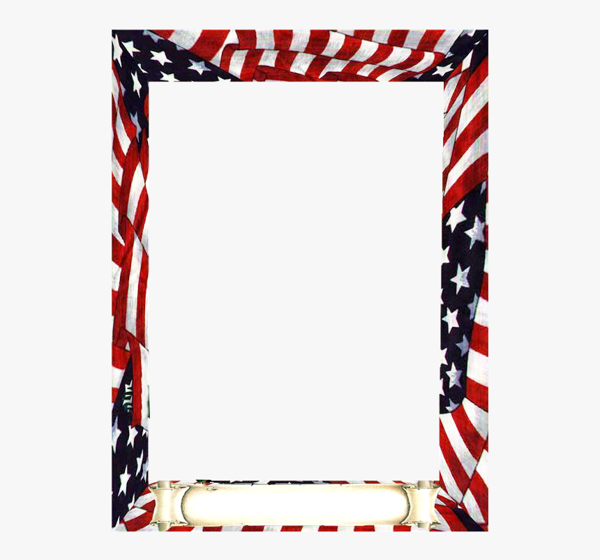 Moldura Retângulo Eua - Moldura Estados Unidos Png, Transparent Png