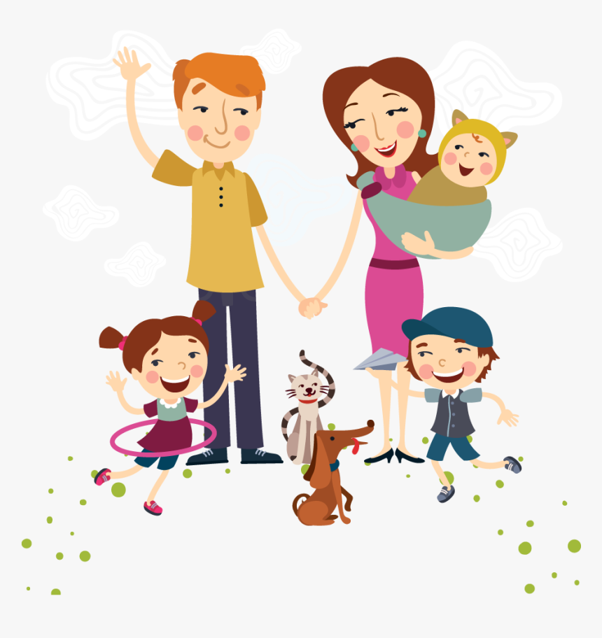 Family Happiness Euclidean Vector Illustration Urdu Poems For Kids Hd Png Download Transparent Png Image Pngitem
