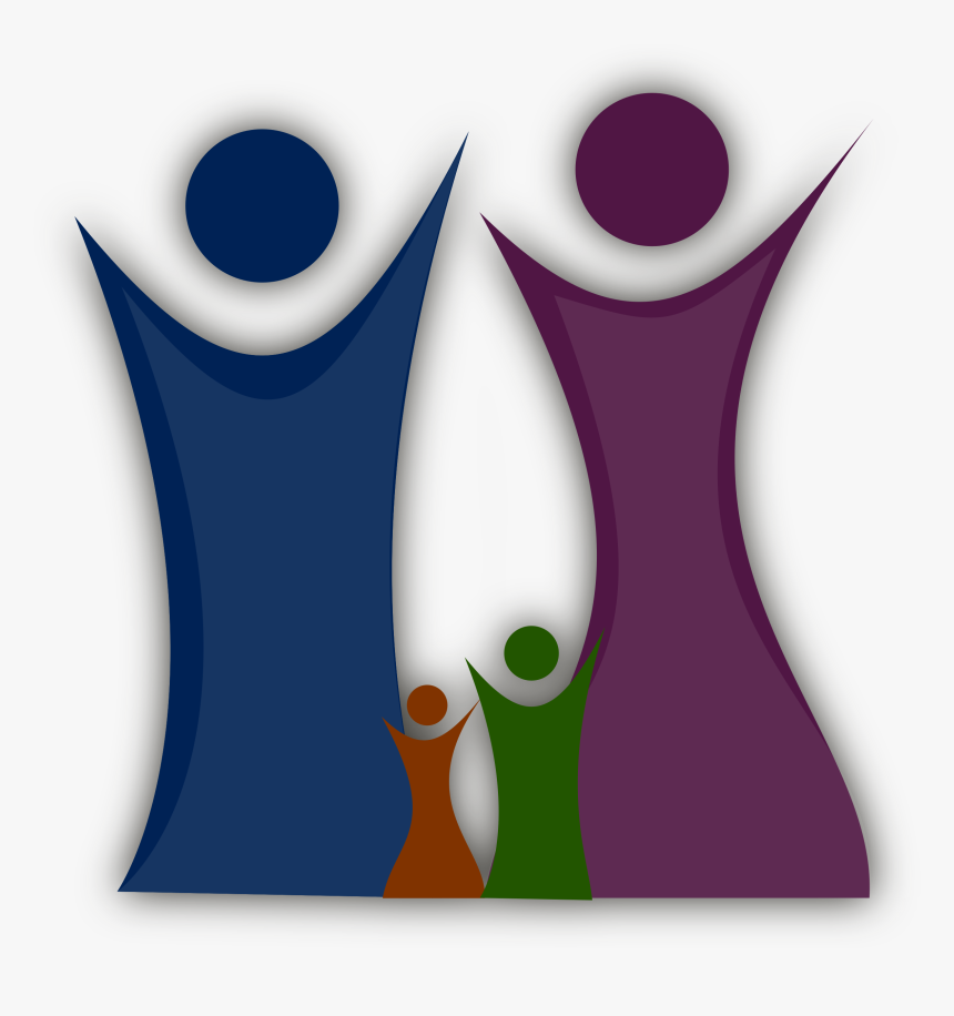 Familia, Niños, Mujeres, Feliz, Masculina, Kids, Padres - Clip Art Family Planning, HD Png Download