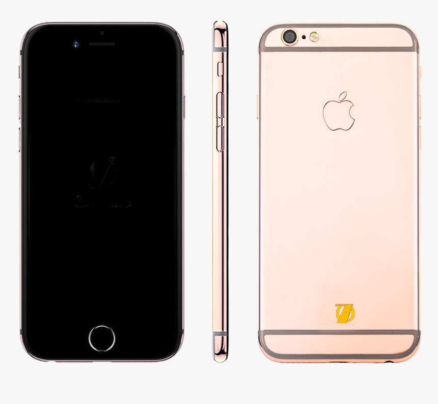 24k Gold, Platinum & Rose Gold Plated Iphone 6s - Iphone, HD Png Download