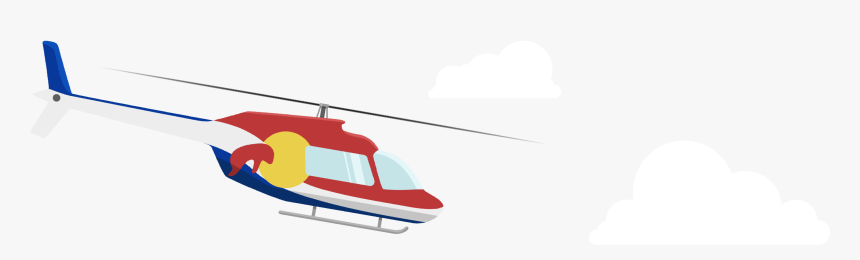 Radio Clipart Grey Object - Helicopter Rotor, HD Png Download