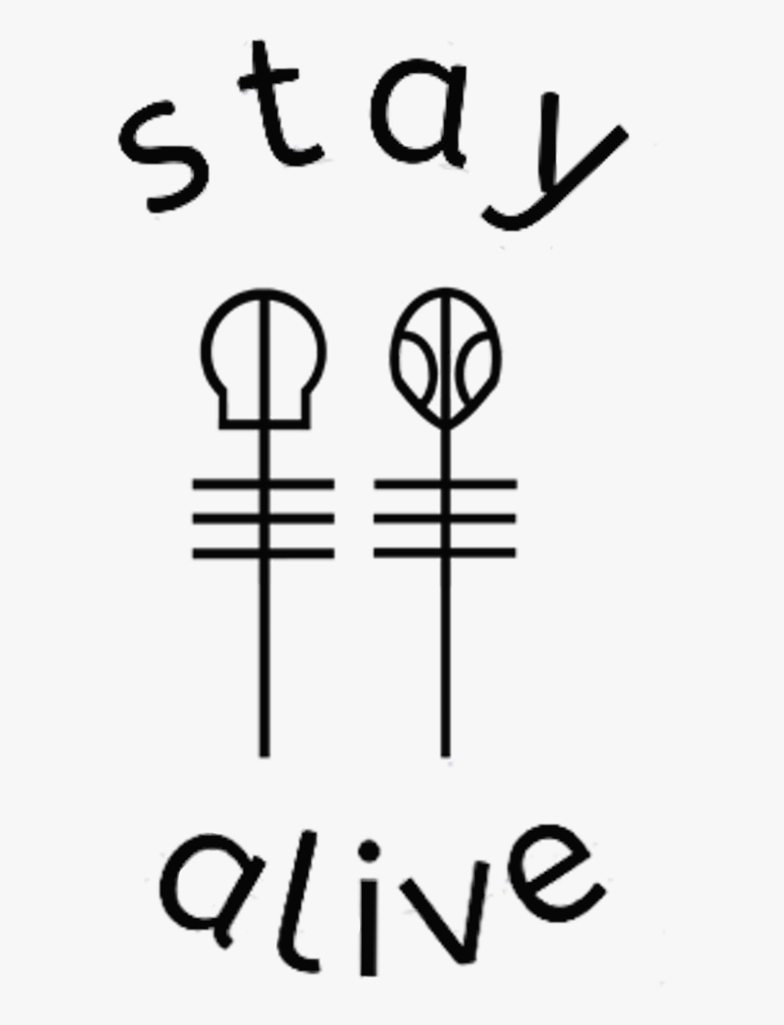 Drawing Lyrics Car Radio - Stay Alive It's Worth It I Promise, HD Png Download