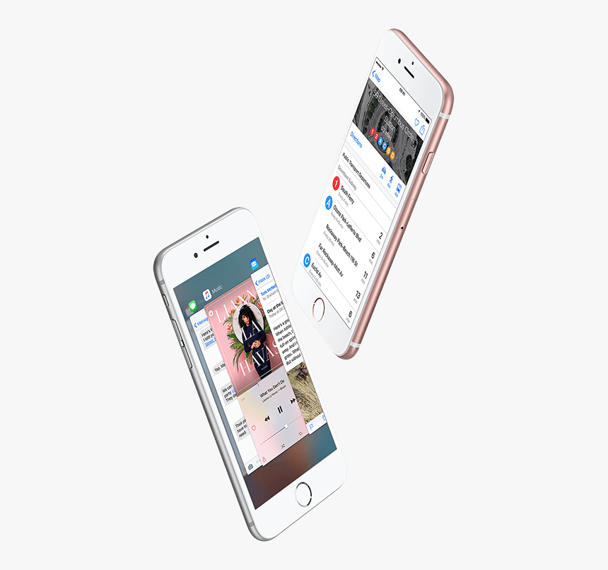 Ios 9 On Apple Iphone 6s - Music Onz Iphone 6s, HD Png Download