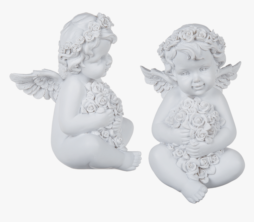 Angel Y Flores Blancas, HD Png Download