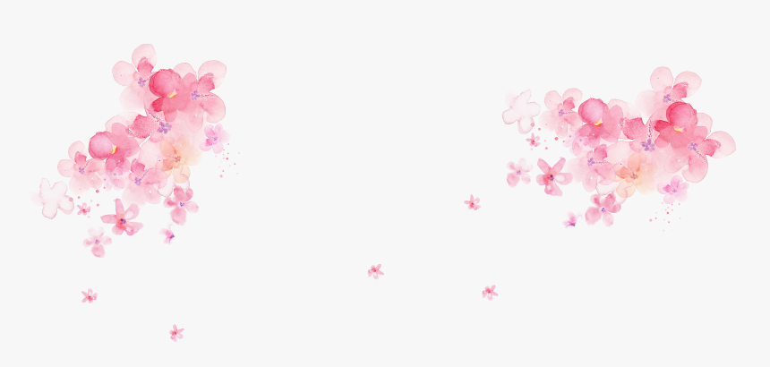 Watercolor Desktop At Getdrawings - Transparent Pink Watercolor Flower, HD Png Download