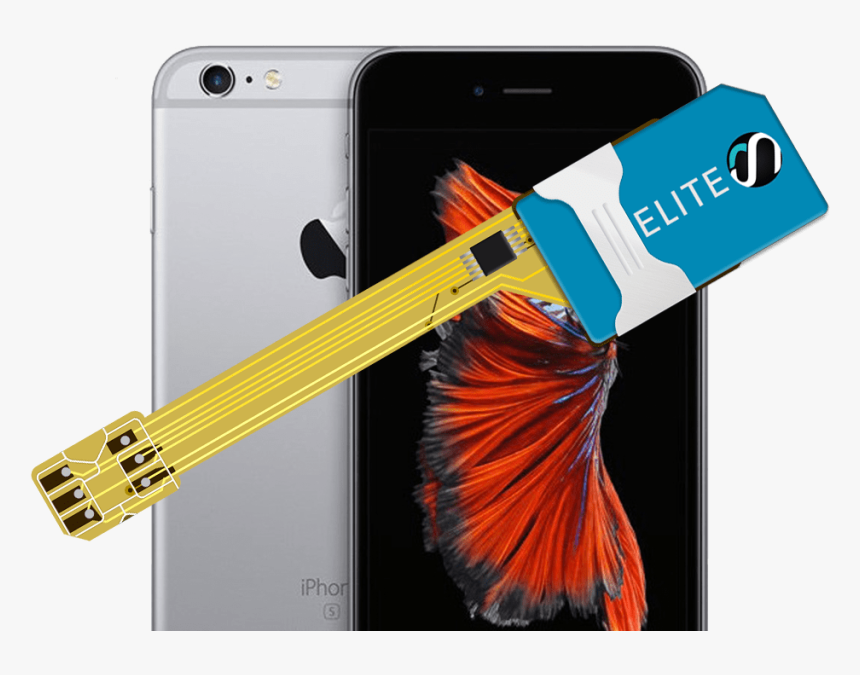 Iphone 6s - Adapter Iphone Dual Sim, HD Png Download