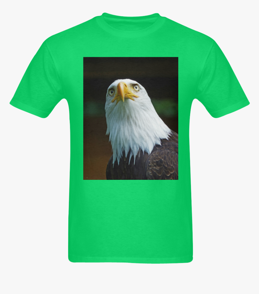 American Bald Eagle Head 001 03 Sunny Men S T- Shirt - Bald Eagle, HD Png Download