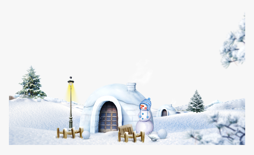 Snow Icon Igloo Transprent Png Free - Igroo Png, Transparent Png