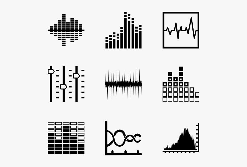 Equalizer - Music Volume Logo Png, Transparent Png