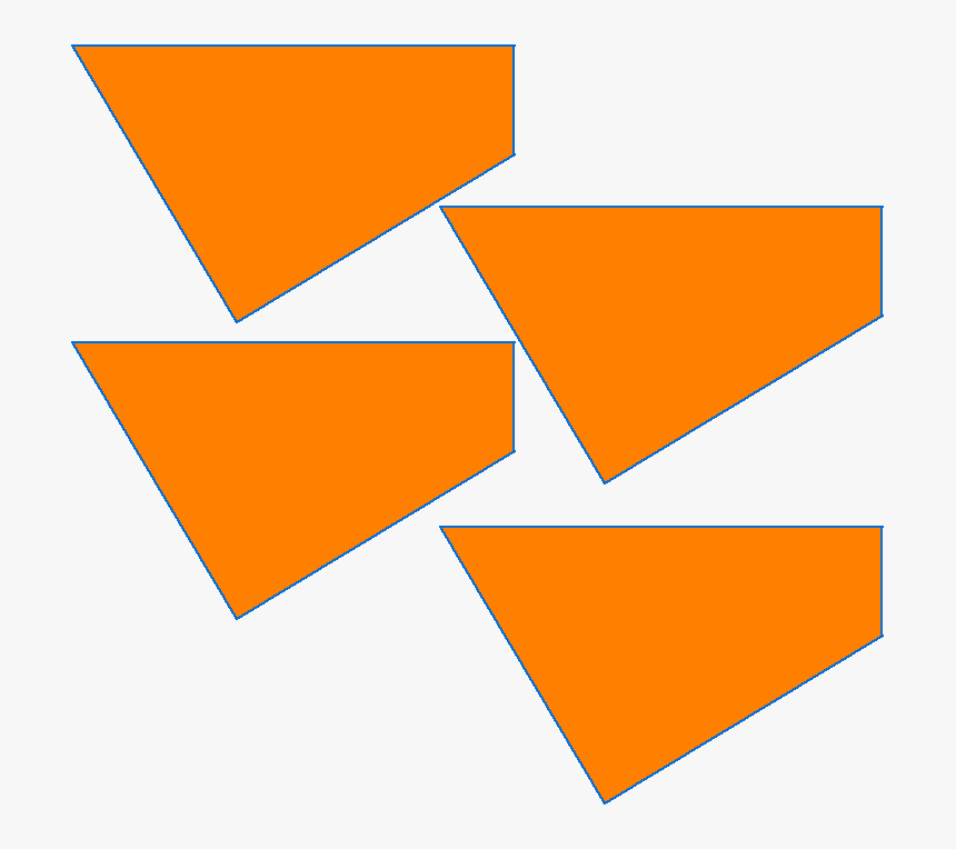 Four Piece Square Puzzle, HD Png Download