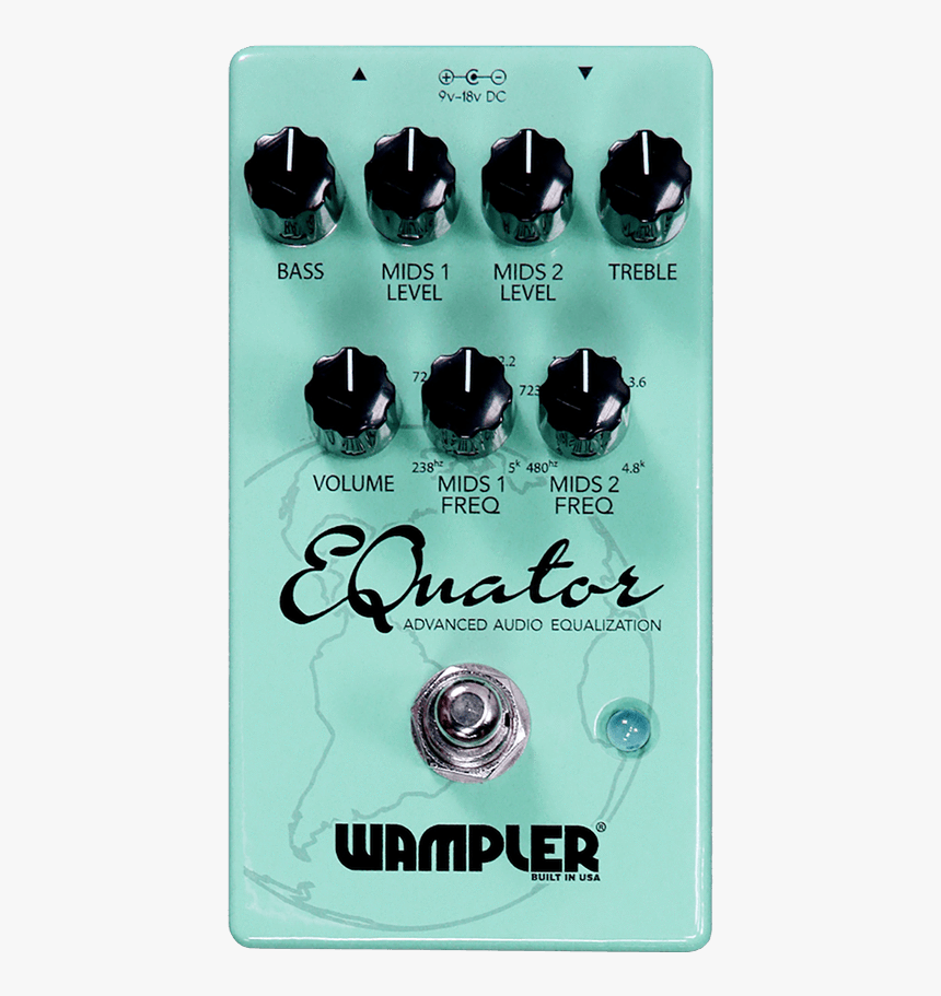 Wampler Equator Advanced Audio Equalizer Pedal - Wampler Equator, HD Png Download