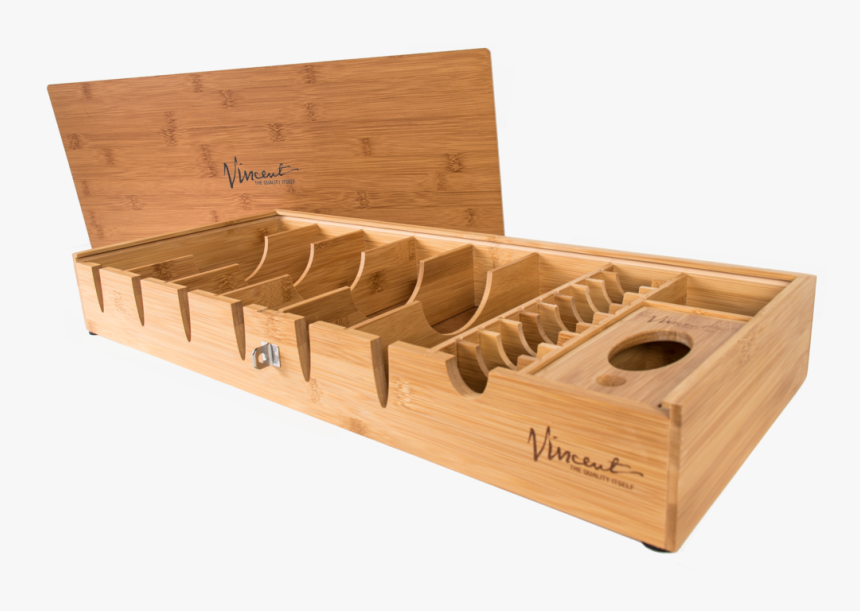 Vincent Bamboo Counter Top Tray Updated Edition - Vincent Bamboo Countertop Tray, HD Png Download