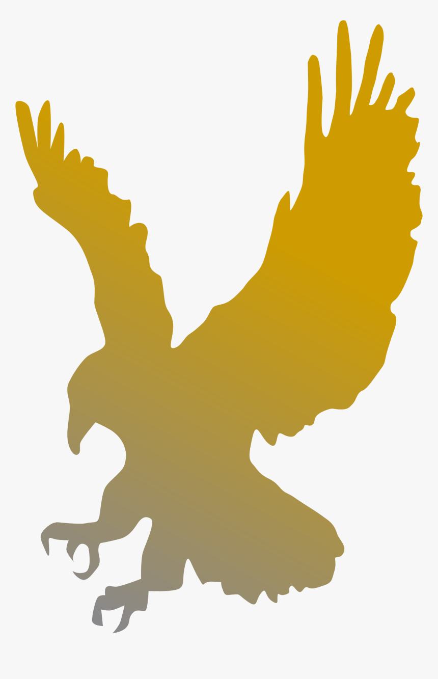 Transparent Eagle Flying Png - Hawk Clipart Black And White, Png Download