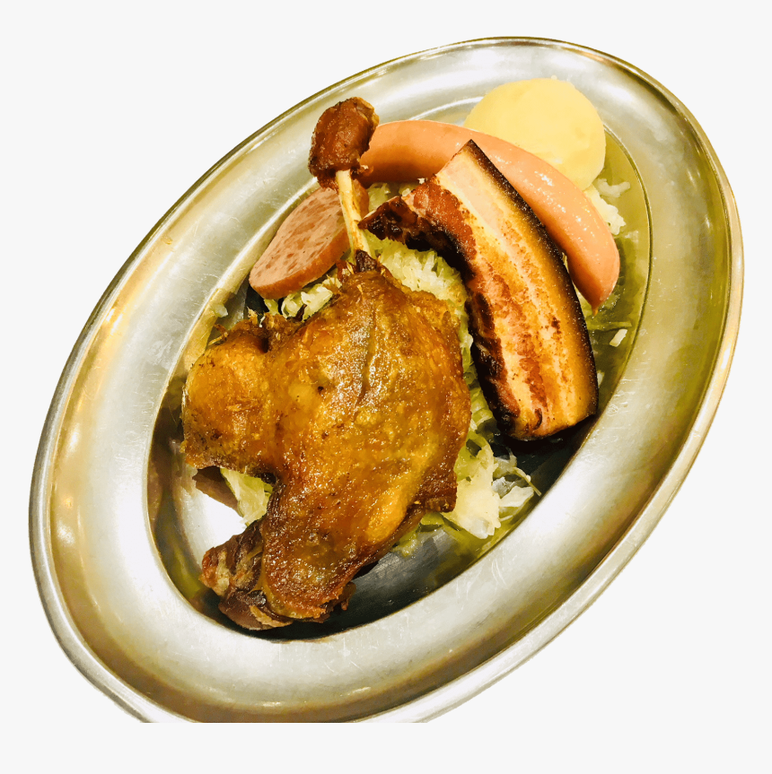Confit Duck Sauerkraut - Hendl, HD Png Download