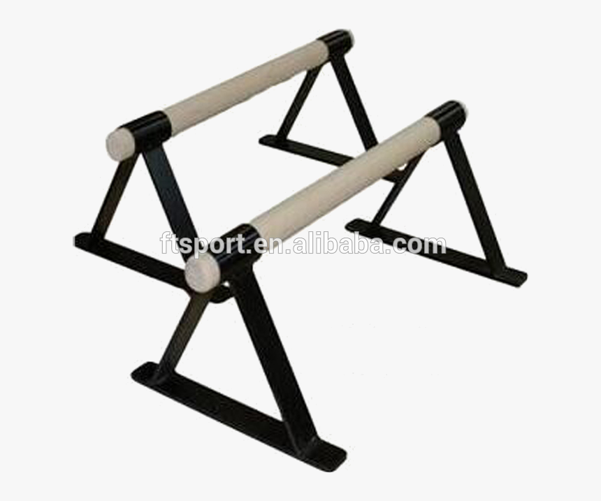 Black Painted Gymnastic/gym Parallettes /handstand - Calisthenics Parallettes, HD Png Download