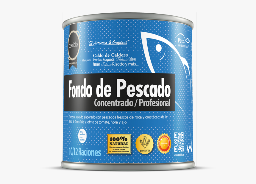 Caldo Concentrado Pescado Grande - Caldo Concentrado De Pescado, HD Png Download