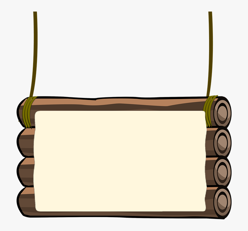 Letrero En Blanco, HD Png Download
