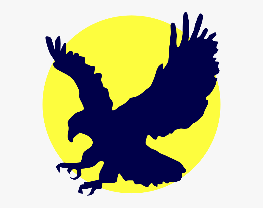 Mockingjay Clip Art At - Eagle Silhouette, HD Png Download