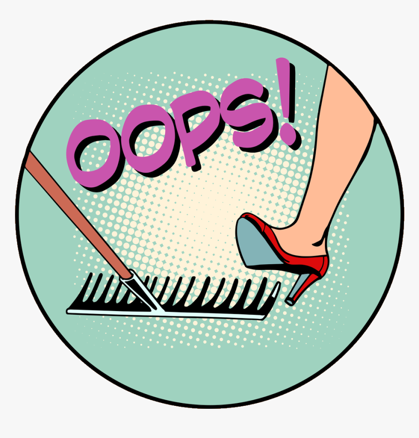 Social Media Dont Step On A Rake - Exception Handling Pictures Illustration, HD Png Download