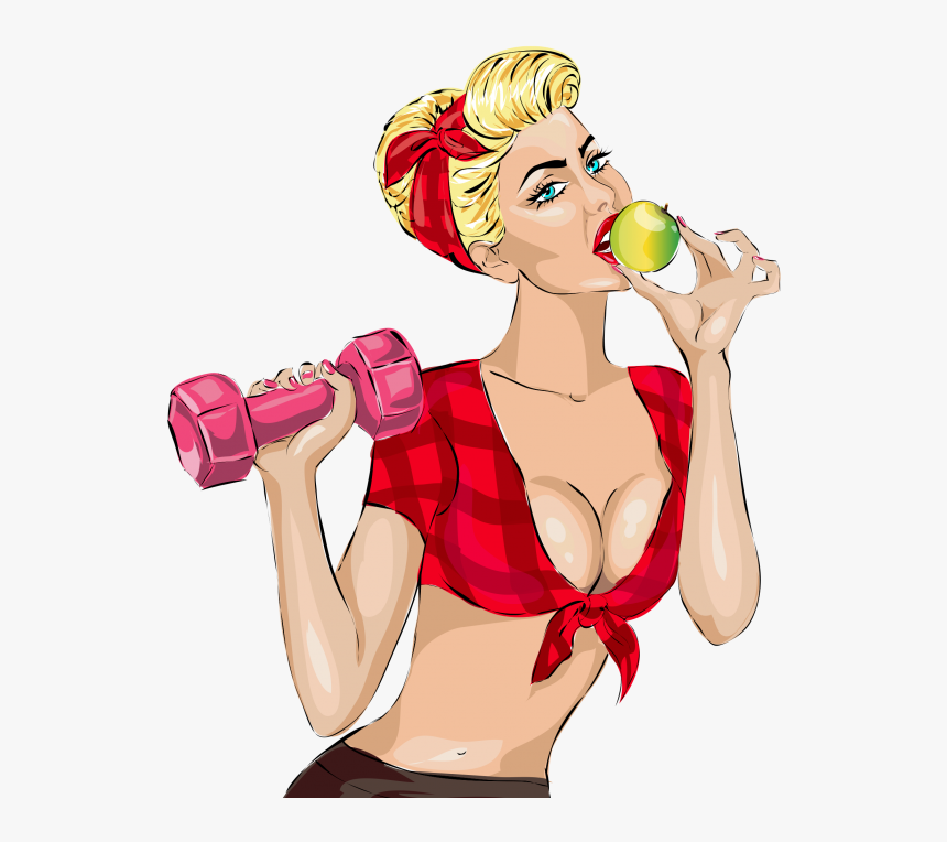 Fitness Woman Png Image Free Download Searchpng - Magic House Buongiorno Buon Sabato, Transparent Png
