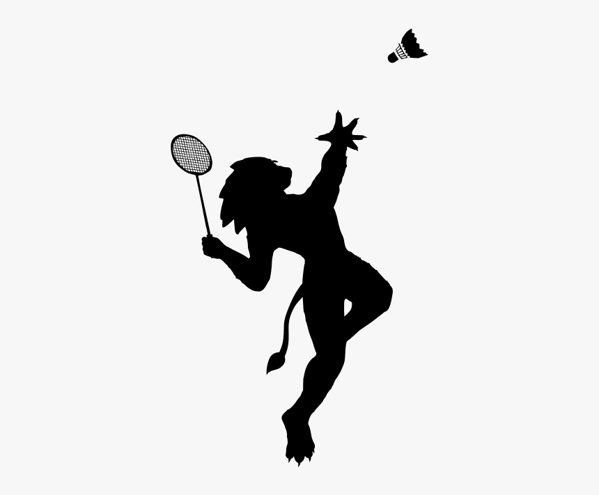 Badmintonracket Badmintonracket Clip Art - Badminton Logo Clipart Png, Transparent Png