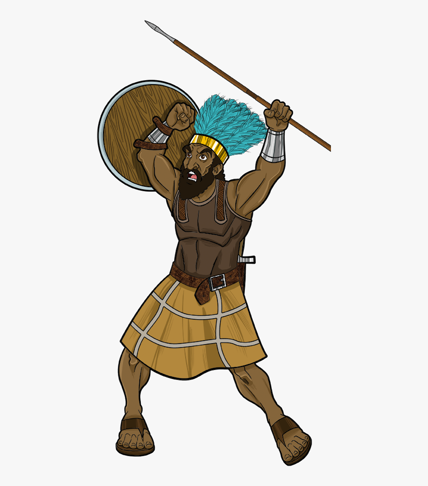 Philistine Warrior Clipart, HD Png Download